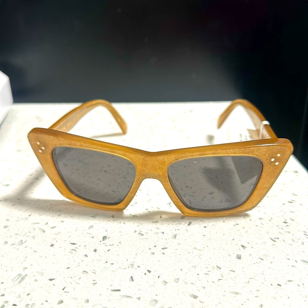 Gold Celine sunglasses (42)